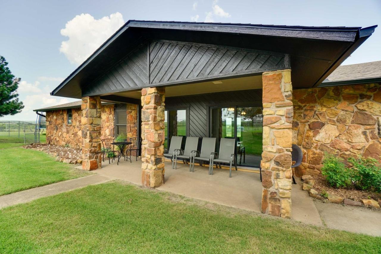 לאוטון Spacious Country Home Near Ft Sill And Medicine Park מראה חיצוני תמונה