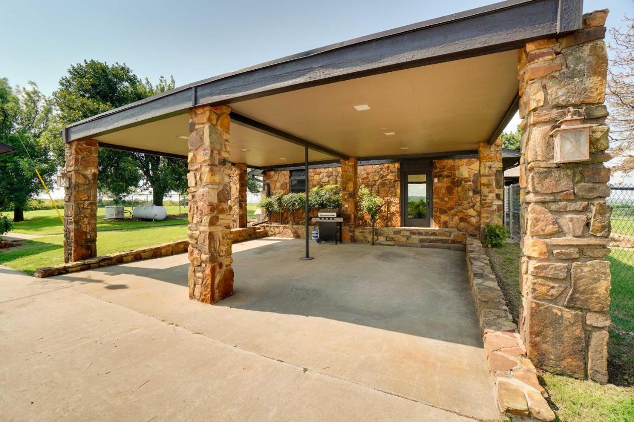 לאוטון Spacious Country Home Near Ft Sill And Medicine Park מראה חיצוני תמונה