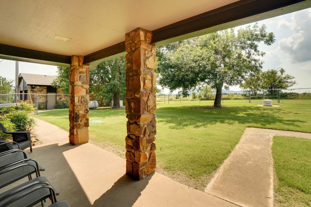לאוטון Spacious Country Home Near Ft Sill And Medicine Park מראה חיצוני תמונה