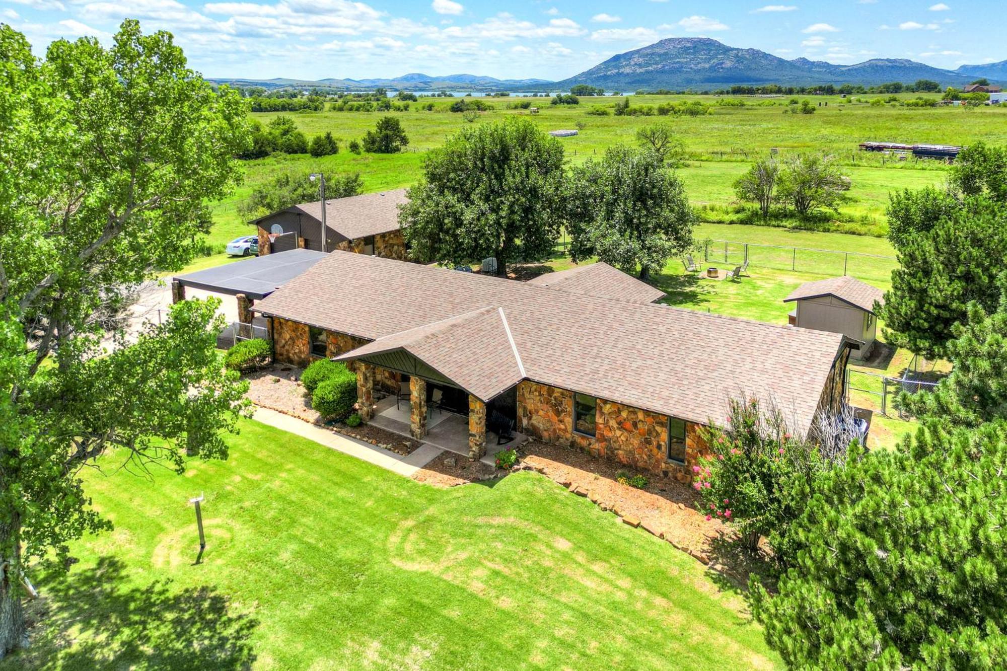 לאוטון Spacious Country Home Near Ft Sill And Medicine Park מראה חיצוני תמונה